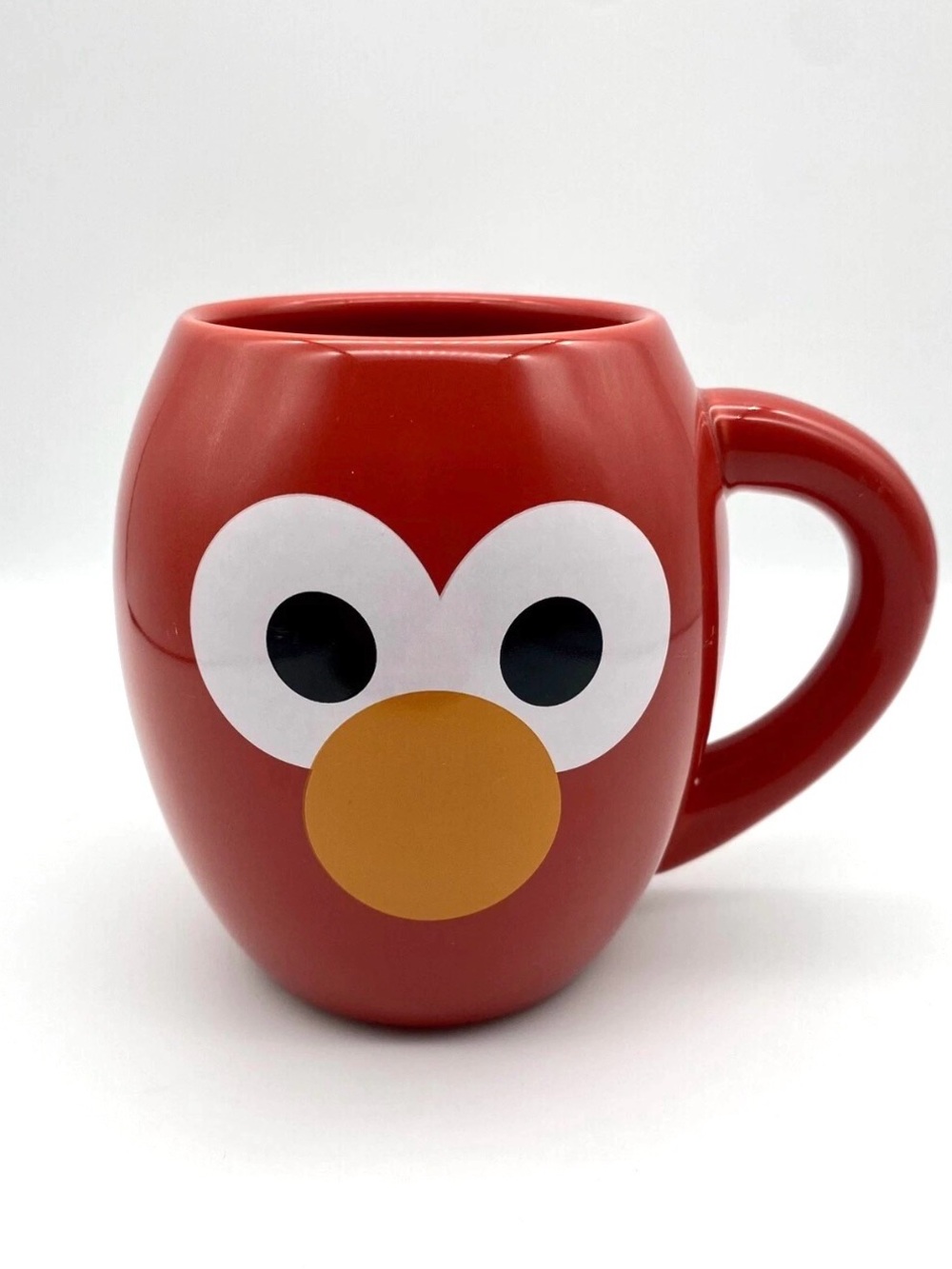 Sesame Street Workshop Elmo Loves Mornings Red Oversized Barrel Mug 2010